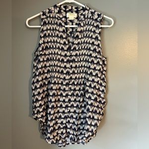 Anthropologie Maeve Button Down Flowy Tank Top - size (XS)